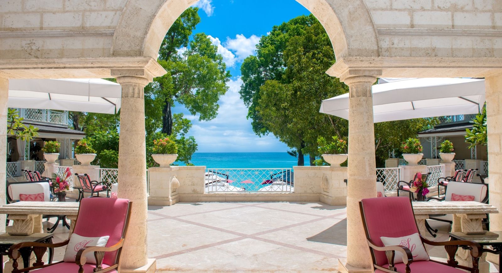 Beautiful view of Sandy Lane